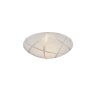 Globo FERDI Plafondlamp LED Chroom, 1-licht