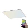 Paul Neuhaus Q-Flag Plafondpaneel LED Wit, 1-licht, Afstandsbediening