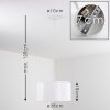 Antalya Hanger Wit, 1-licht