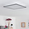Salmi Plafondlamp LED Grijs, Wit, 1-licht