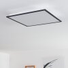 Salmi Plafondlamp LED Grijs, Wit, 1-licht