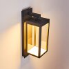 Faroer Buiten muurverlichting LED Antraciet, 1-licht, Bewegingsmelder
