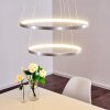 Canisteo Hanger LED Zilver, 2-lichts