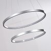 Canisteo Hanger LED Zilver, 2-lichts