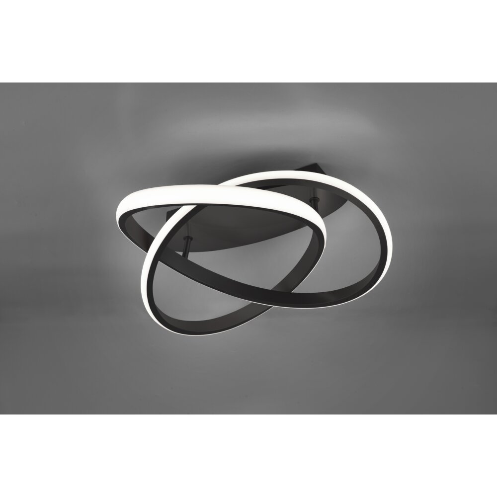 Reality Course Plafondlamp LED Zwart, 1-licht main product photo