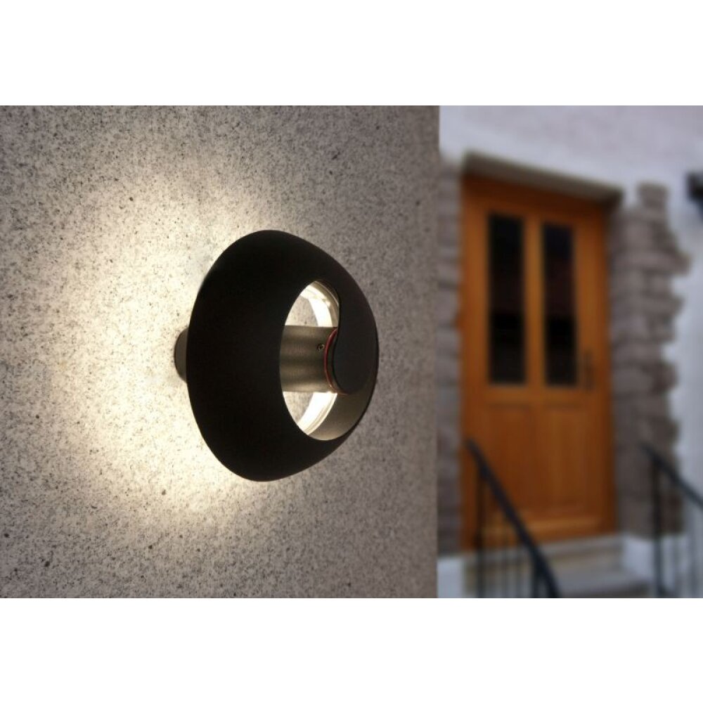 LUTEC Spril Buiten muurverlichting LED Antraciet, 6-lichts main product photo