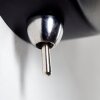 Lichinga Wandlamp Zwart, 1-licht