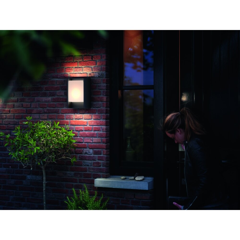 Philips myGarden ARBOUR Muurlamp LED Grijs, 1-licht main product photo