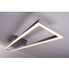Paul Neuhaus Plafondlamp LED Staal geborsteld, 4-lichts