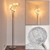 Kitee Staande lamp roestvrij staal, 6-lichts