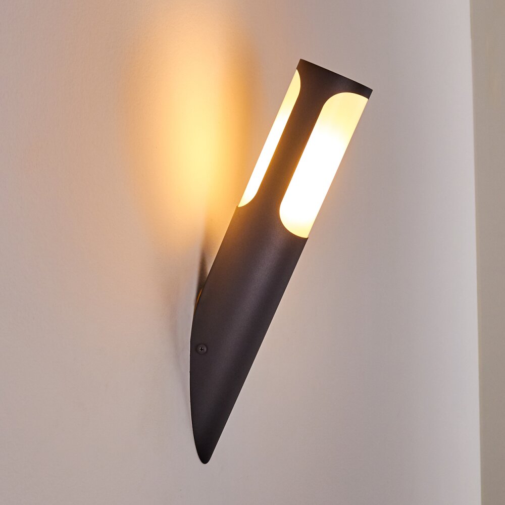 Nalmaibrück Buiten muurverlichting Antraciet, 1-licht