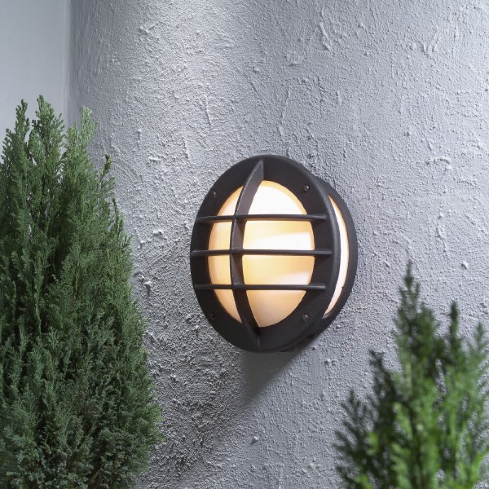Konstsmide Oden Buiten muurverlichting Zwart, 1-licht main product photo