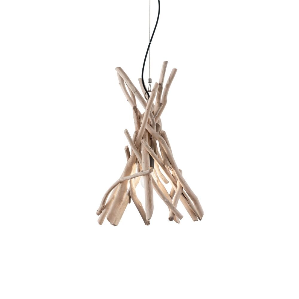 Ideallux DRIFTWOOD Hanger Hout licht, 1-licht main product photo