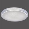 Leuchten Direkt Ls-FRIDA Plafondlamp LED Transparant, Helder, 1-licht, Afstandsbediening, Kleurwisselaar