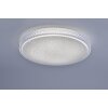 Leuchten Direkt Ls-FRIDA Plafondlamp LED Transparant, Helder, 1-licht, Afstandsbediening, Kleurwisselaar