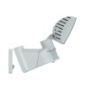 Lutec PERI Buiten muurspots LED Wit, 1-licht, Bewegingsmelder