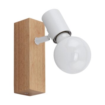 Eglo TOWNSHEND Spot Bruin, Wit, 1-licht