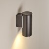 Brachy Buiten muurverlichting LED Zwart, 2-lichts