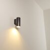 Brachy Buiten muurverlichting LED Zwart, 2-lichts