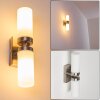 Sundborn Wandlamp Staal geborsteld, 2-lichts