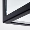 Moatize Plafondlamp Zwart, 2-lichts