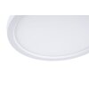 Leuchten-Direkt FLAT Plafondlamp LED Wit, 1-licht, Afstandsbediening