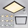 Essaouira Plafondlamp LED Zwart, 1-licht, Afstandsbediening