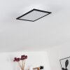 Essaouira Plafondlamp LED Zwart, 1-licht, Afstandsbediening