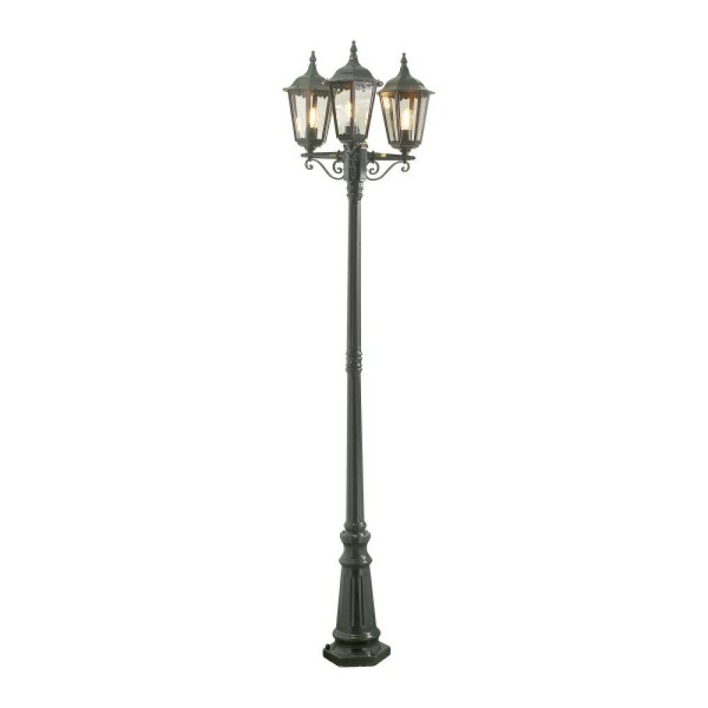 Konstsmide Firenze Kandelaar Groen, 3-lichts main product photo