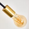 Coppet Staande lamp Zwart-Goud, 6-lichts