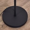 Coppet Staande lamp Zwart-Goud, 6-lichts
