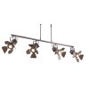 Globo CARSTEN Hanger Roest, 4-lichts