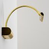 Trio CURTIS Muurlamp LED Messing, 1-licht
