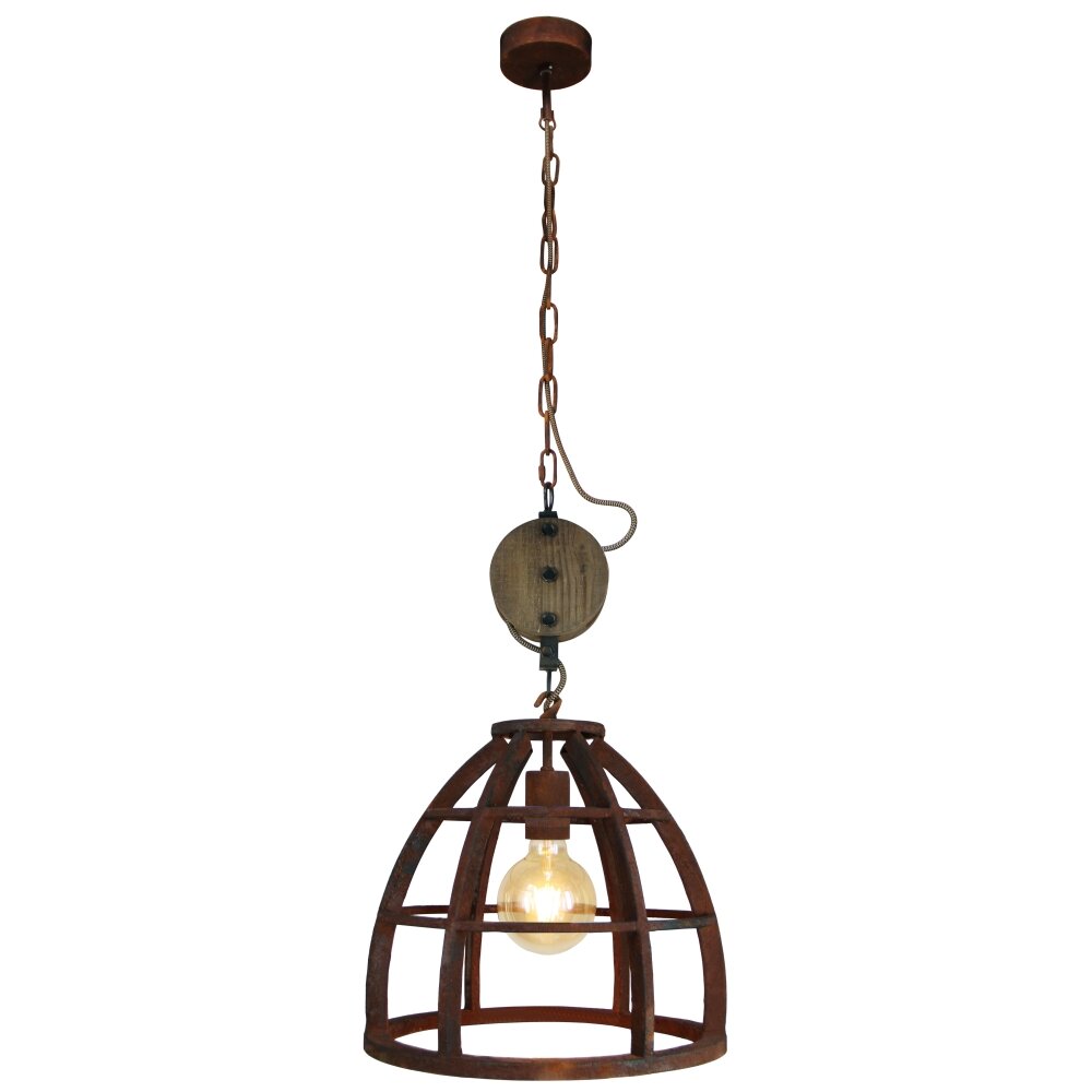 Brilliant Matrix 2 Hanglamp Roest, 1-licht main product photo