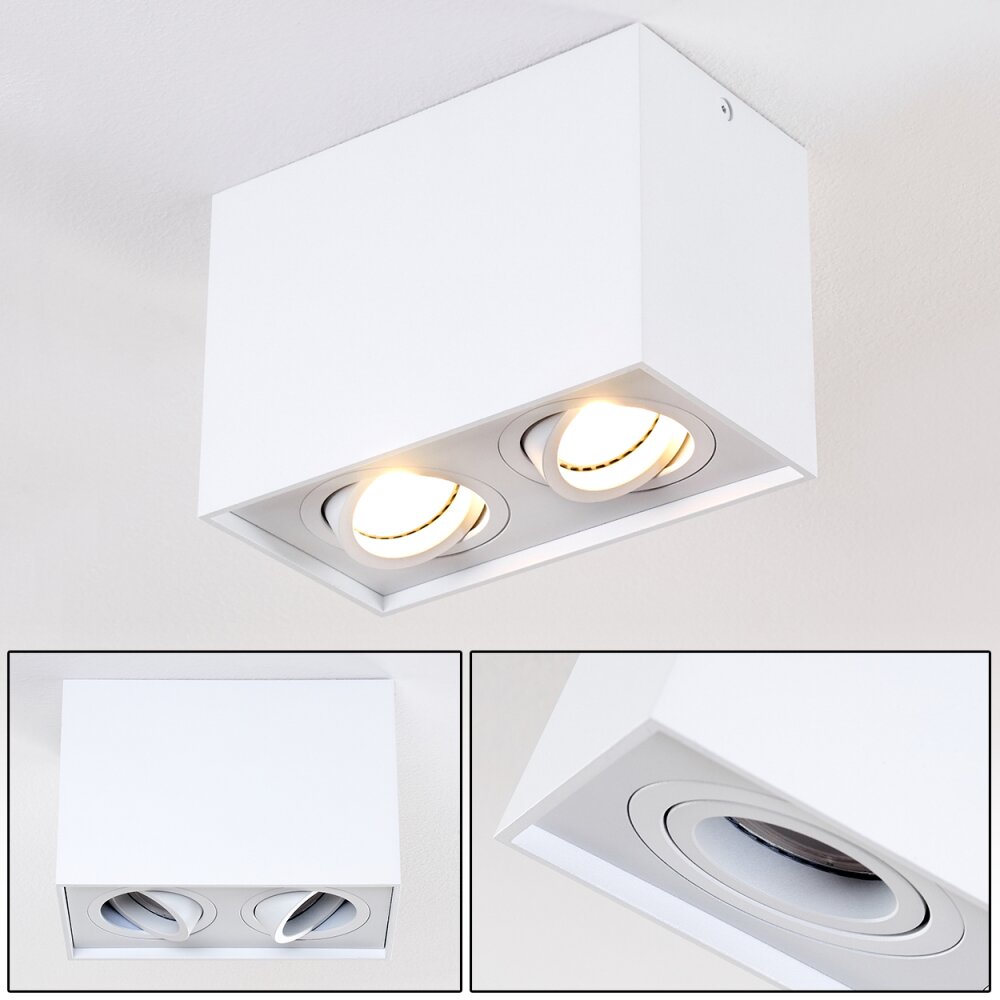 Betsie Plafondlamp Wit, 2-lichts main product photo