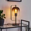 Bourges Tafellamp Zwart, 1-licht