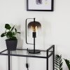 Bourges Tafellamp Zwart, 1-licht