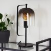 Bourges Tafellamp Zwart, 1-licht