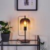 Bourges Tafellamp Zwart, 1-licht