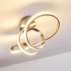 Woyens Plafondlamp LED Staal geborsteld, 1-licht
