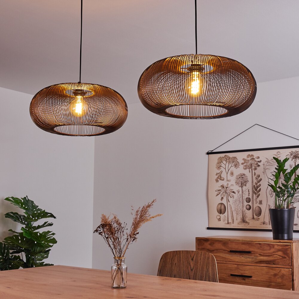 Agueda Hanger Zwart, 2-lichts