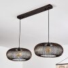 Agueda Hanger Zwart, 2-lichts