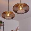 Agueda Hanger Zwart, 2-lichts
