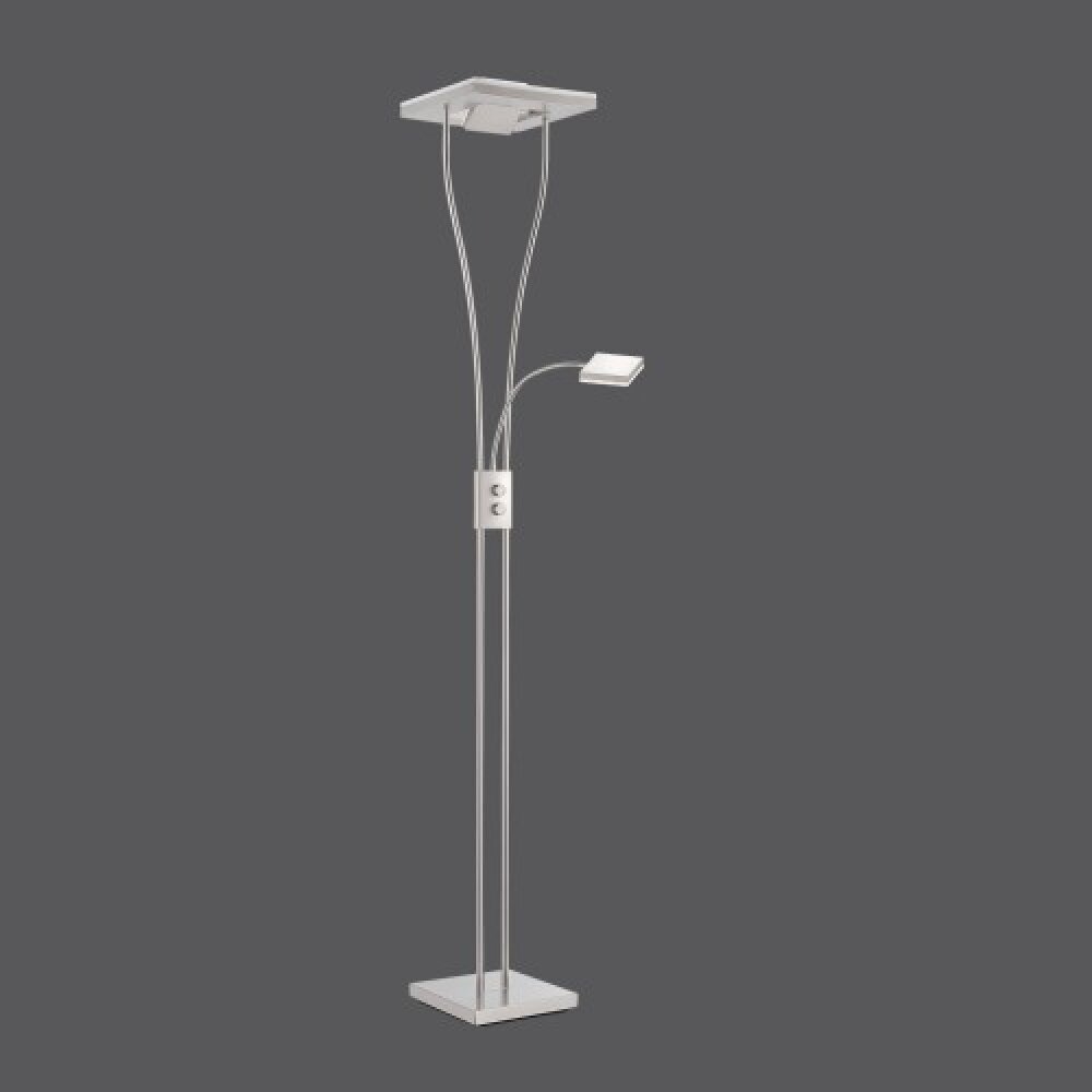Leuchten-Direkt HELIA Staande lamp LED roestvrij staal, 1-licht main product photo