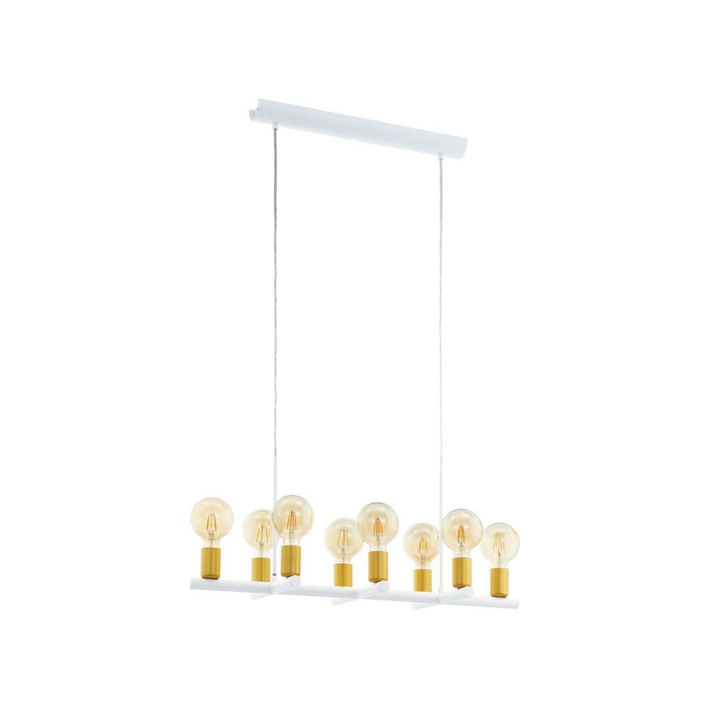Eglo ADRI Hanger Goud, Wit, 8-lichts main product photo