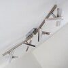 Sakami Plafondlamp LED Nikkel mat, 8-lichts