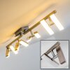 Sakami Plafondlamp LED Nikkel mat, 8-lichts