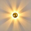Mezia Muurlamp Goud, 1-licht