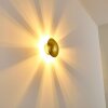 Mezia Muurlamp Goud, 1-licht