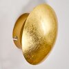 Mezia Muurlamp Goud, 1-licht